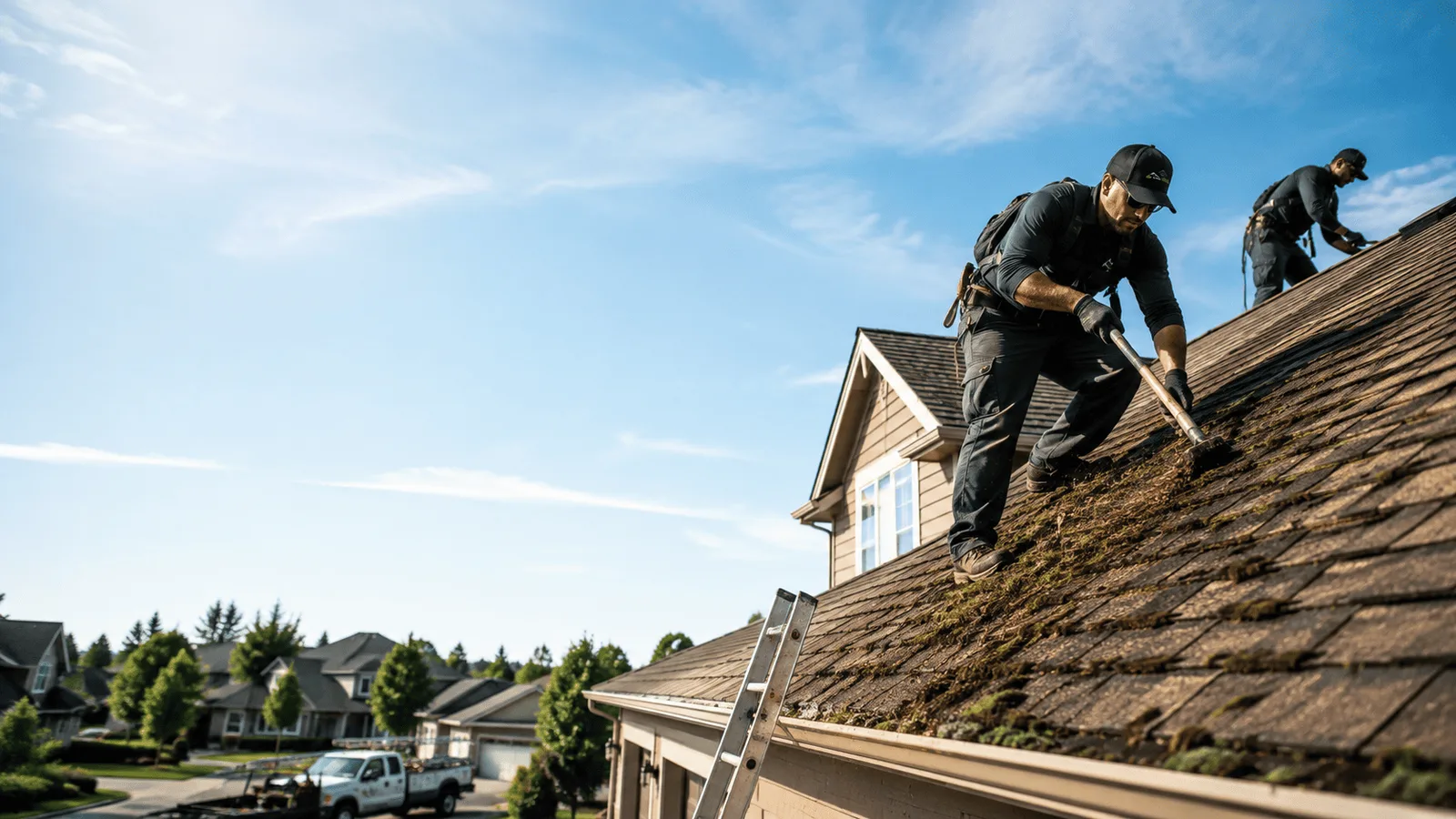 Roof Moss Removal in Leesburg, TX near me